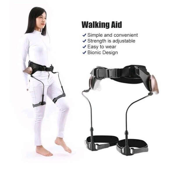 Walking Aid Bionic for Stroke Hemiplegia Lower Limb Rehabilitation Leg - Picture 2 of 10